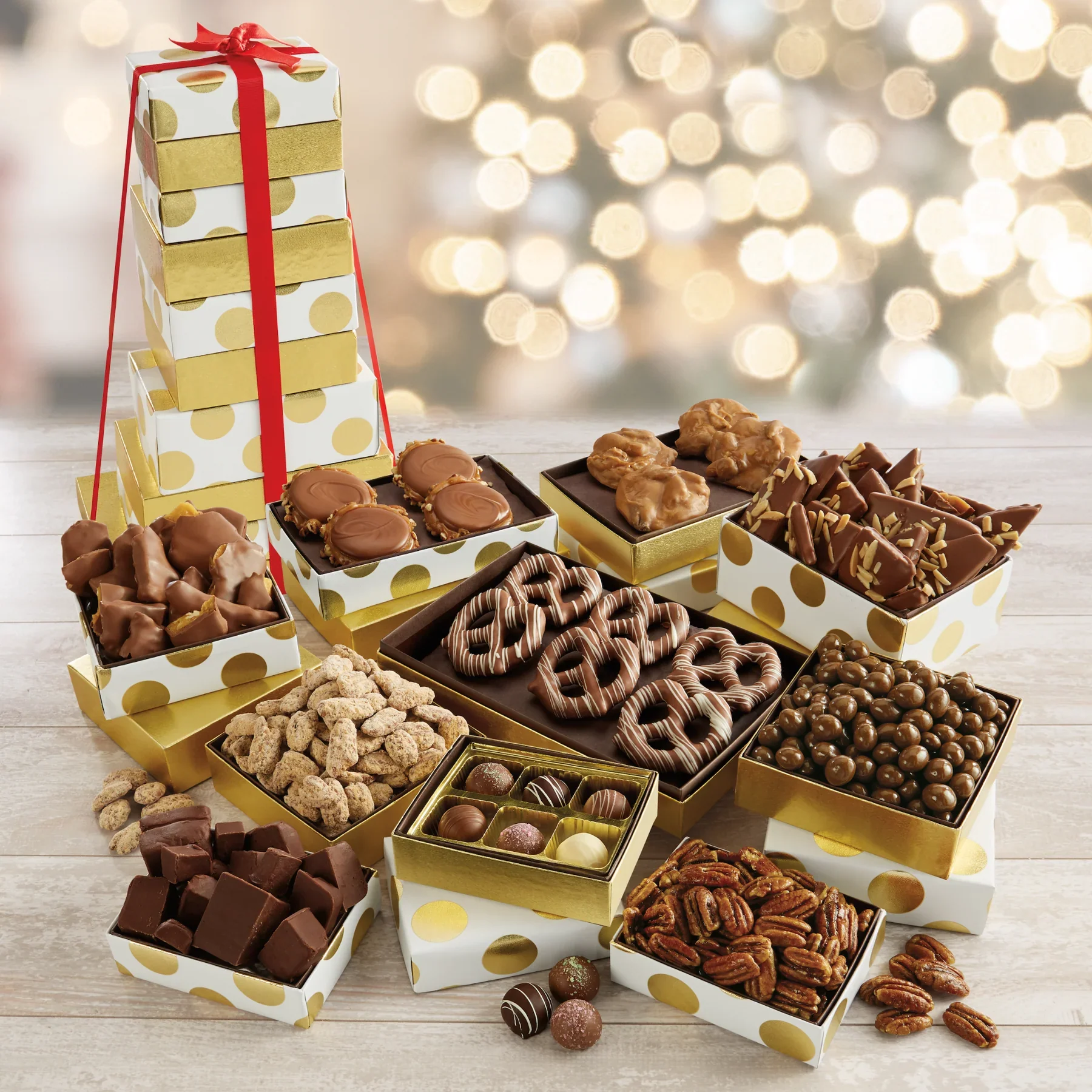 Brown Sugar Gift Tower